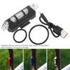 USB Rechargeable Wat proof   Tail Light Cycling Rear LED Warning Light Cycling Accessory