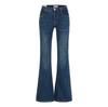 2025 A/W Women's High-Waist Stretch Bell Bottom Jeans for Fuller Hips and Slimming Effect