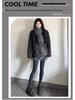 Woolen Retro Plaid High-Waisted A-Line Mini Skirt for Women - Autumn/Winter Hip-Hugging, Anti-Exposure, Versatile Design