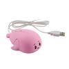 Ratón óptico para juegos con cable USB, ergonómico, PC, portátil, 1200DPI, Linda Mini ballena