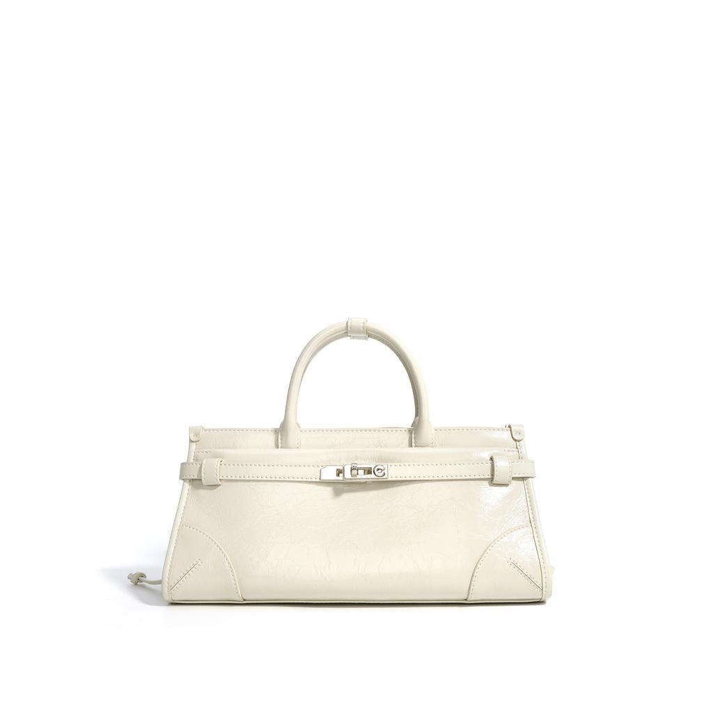 New Cowhide Tote Bag Women's Large Capacity Shoulder Crossbody