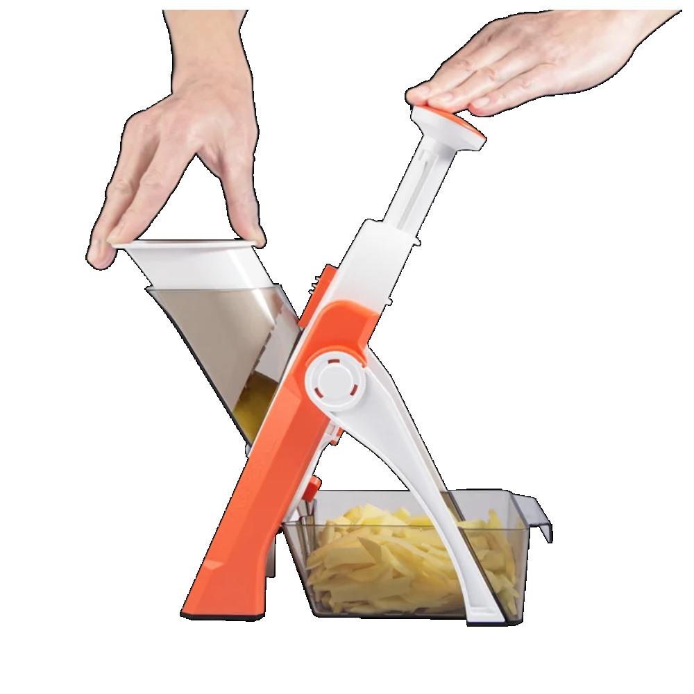 Vegetable Cutter, Food Chopper, Dicer Fruit, French Fry, SS #420 ABS AS,Mandoline Slicer, Kitchen Accessories,Home Gadgets, JS01