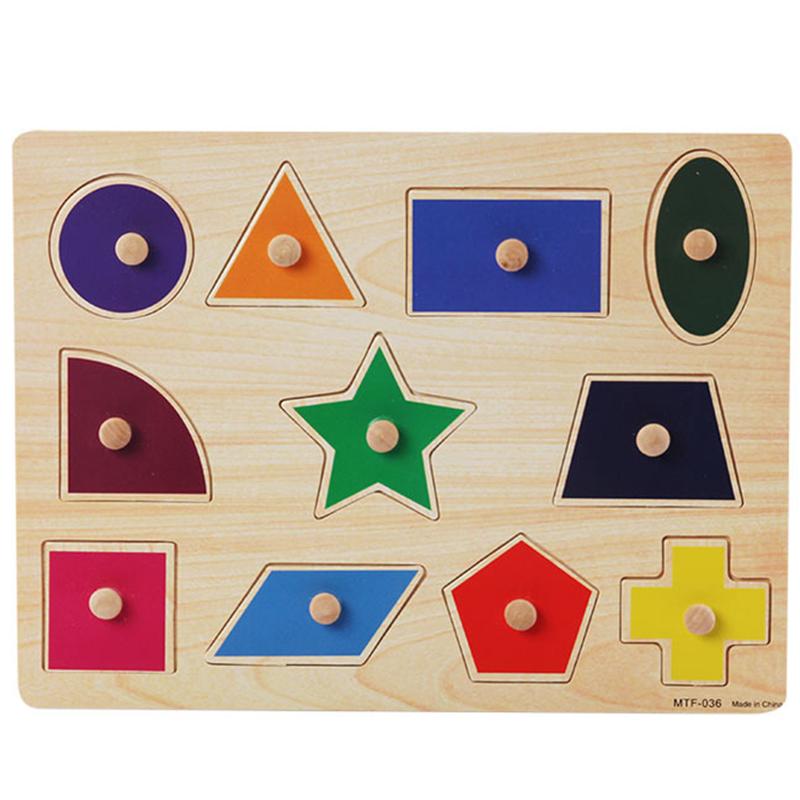 Baby Wooden Puzzles Montessori Baby Toys Alphabet Jigsaw Puzzle Board Games Educational Learning Toys For Children 1 2 3 Kids