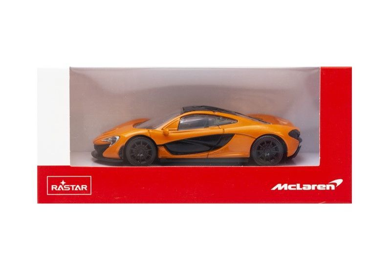 Mclaren P1 Pomarańczowy Model Auta 1:43 Samochodzik Kolekcjonerski