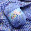Premium Milk Cotton Baby Yarn With Colorful Dots For Knitting And Crochet