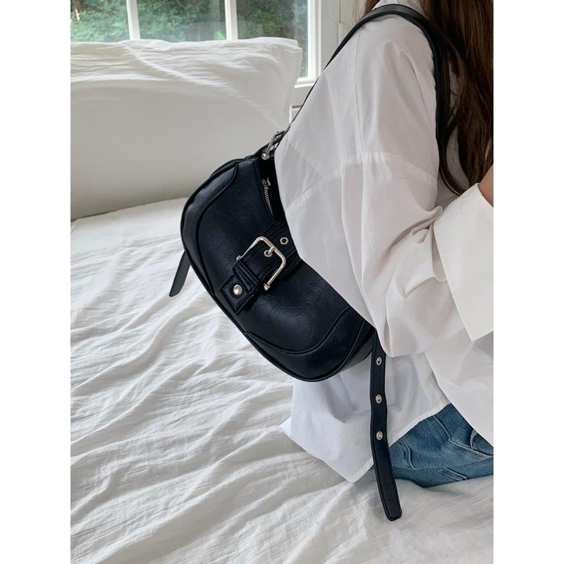 Sommer Neue Retro Hot Girl Achseltasche Nische Vielseitig Texturiert Ein-Schulter Umhängetasche