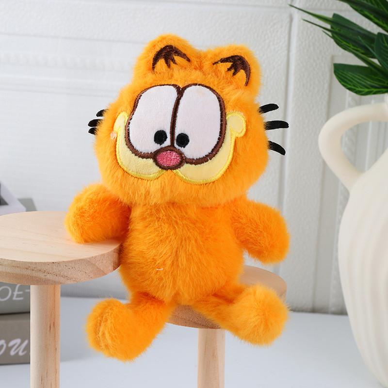 Garfield Animal Plush Keychain With Multiple Expressions For Collectors And Kids
