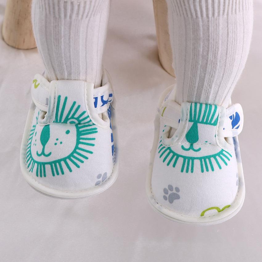Newborn 2024Spring New Soft Sole Baby Shoes Prewalker Flat Soles Baby Cloth Shoes Fashionable Cute Single Shoes Flats Kids Shoes