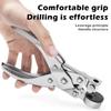 Round Hole Holes Punching Pliers Carbon Steel Belt Puncher Eyelet Puncher  Crafts Tool