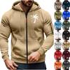 Chándal deportivo con capucha, ropa unisex para correr, sudadera con capucha de manga larga