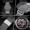 BUREI Japanese Quartz Date Popular Stainless Steel Milanese Mesh Silver Gray Men's Watch, Movement, Waterproof, Display, Brand, Stylish, Simple,