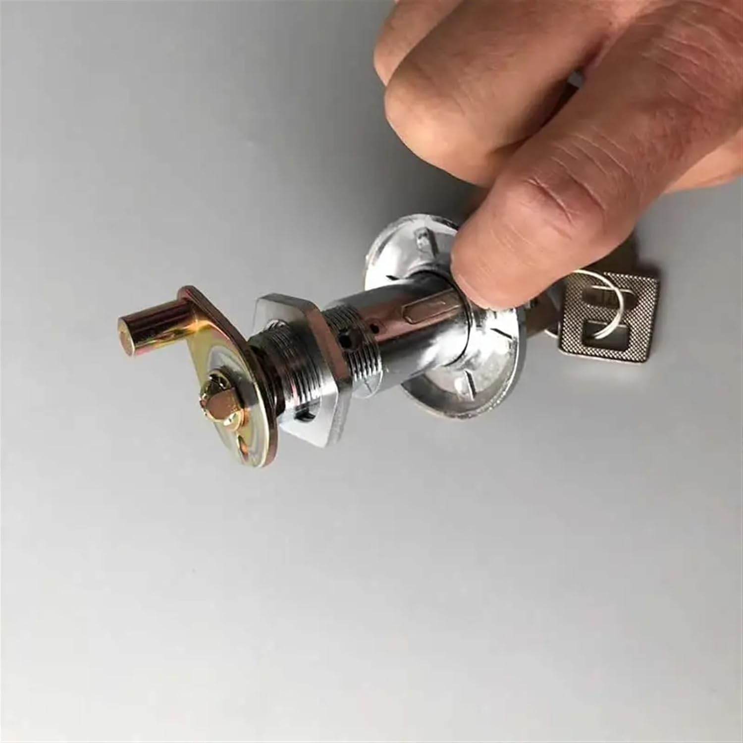 

Extended Type Safe Deposit Box Cam Lock Cylinder 80mm 90mm Encryption Key Safe Class C 1Pcs(50mm) 50mm