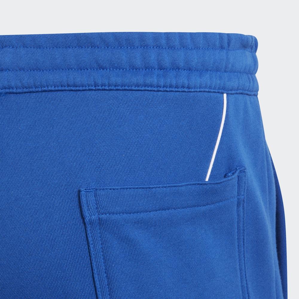 Adidas Originals Trefoil Bg T Out Short Logo Knitted Sports Shorts Men Shorts Blue GE0820