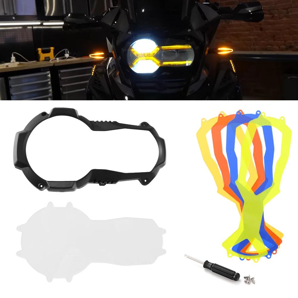 2Pcs Motorcycle Headlight Protector Head Lights Guard Cover For BMW R1250GS Adventure R1200GS LC ADV Edition R 1250 GS 2013-2025