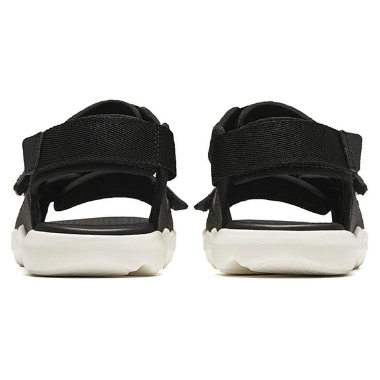 Anta Beach Sandals Women's Black White 122438508-1