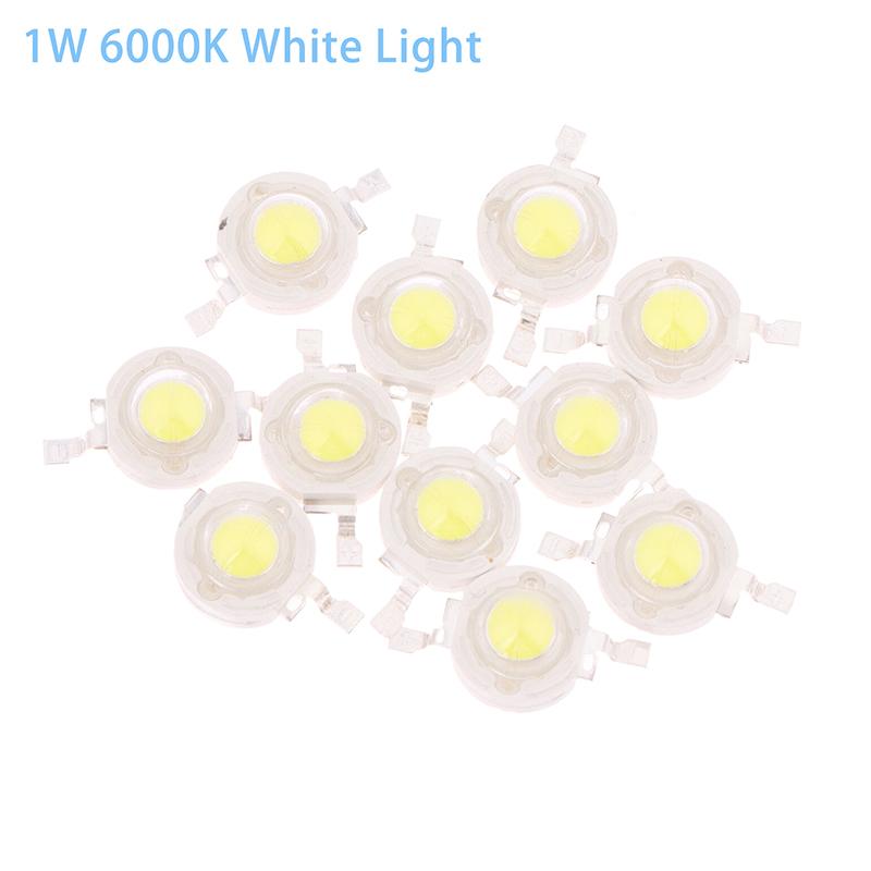 10Pcs 1W 3W High Power Led Bulb Light-Emitting Diode Leds Chip Smd White Warm For Led Floodlight Spotlight Downlight Lamp
