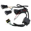 ATVs Turn Signal Kit Featuring High Brightness Lights With Intuitive Rockers Switch Suitable or Improved Driving Safety