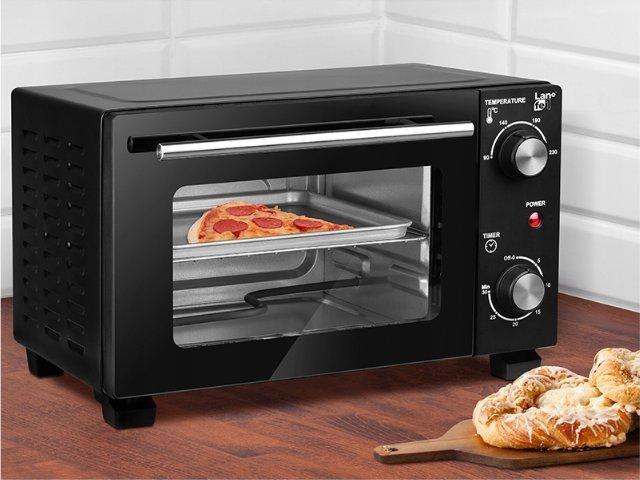 Lafe piw-001 mini oven 1000W 9.5L Black