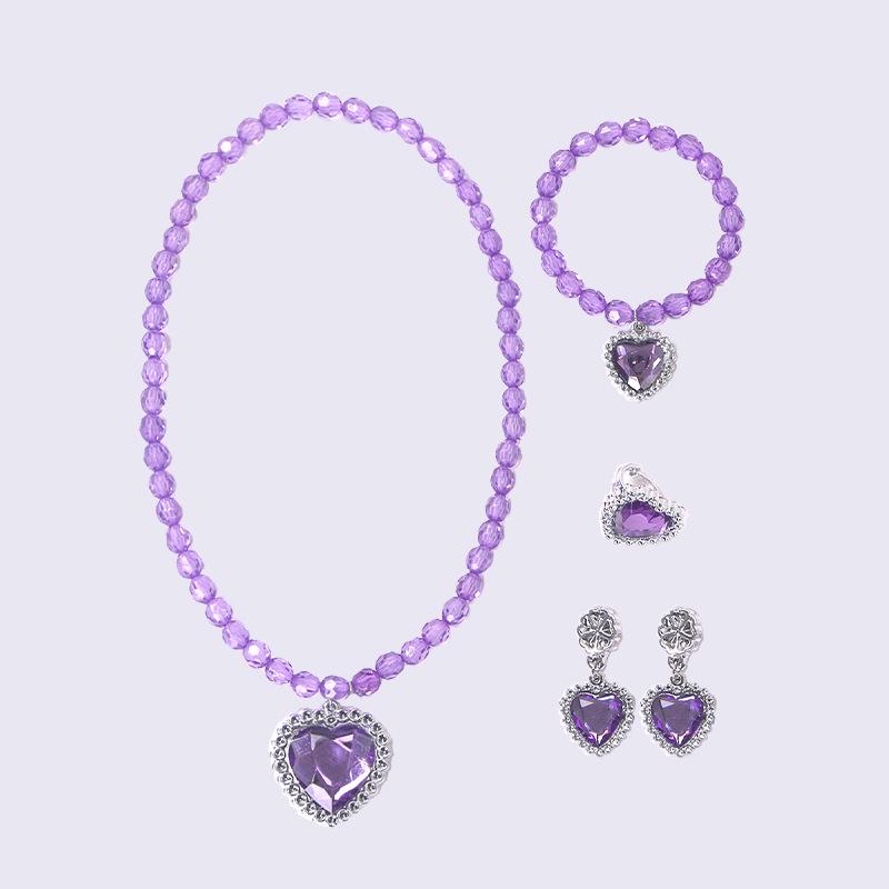 Elsa Princess Accessory Set: Crown, Wand, Gloves, Braids, Necklace, Bracelet, Earrings