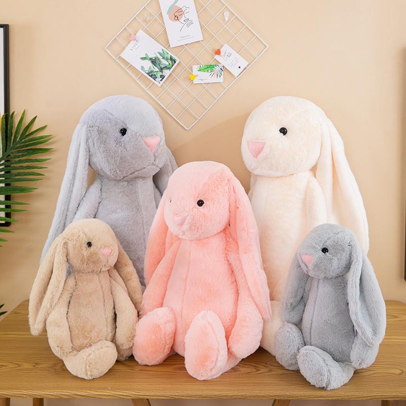 Plush Bunny Doll With Pp Cotton Filling For Kids Gift And Baby Nursery Decor