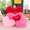 Heart Shape Soft Pillow Valentines Day Stuffed Pillow New Heart Plush Pillow