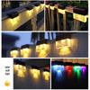 Solar-Powered Waterproof Outdoor Wall & Fence Light for Garden, Yard, Balcony, and Courtyard Atmosphere