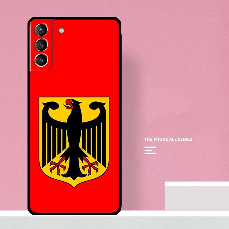 Germany Flag Emblem Phone Case For Samsung Galaxy S25 Ultra S20 S21 S22 S23 S24 Plus S9 S10 S24 FE Cover Coque