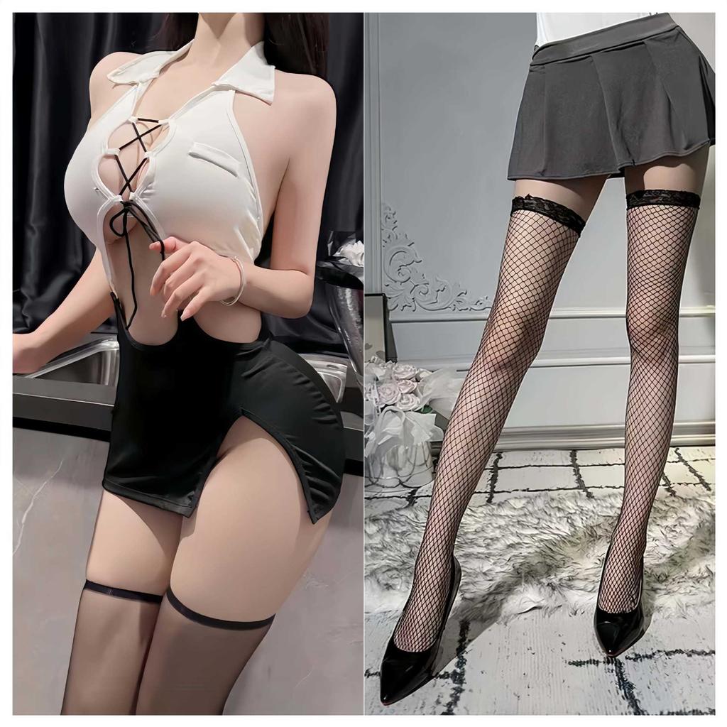 Sex Shirt Sexy Secretary Cosplay Split Free Uniform Seduction Suit