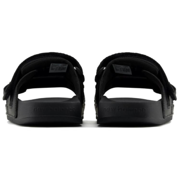 New Balance UTS Comfortable Versatile Anti-Wear Slide Sandals Women Footwear Black SWAUTSA1
