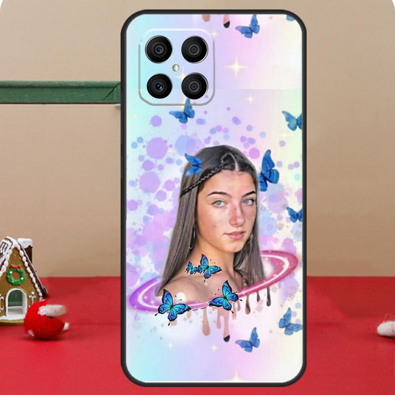 Charli D'Amelio Case For Honor Magic 6 7 8 Pro Honor 400 200 70 90 Lite X8c X8b X9a X9b X9c X9d Win RT Cover