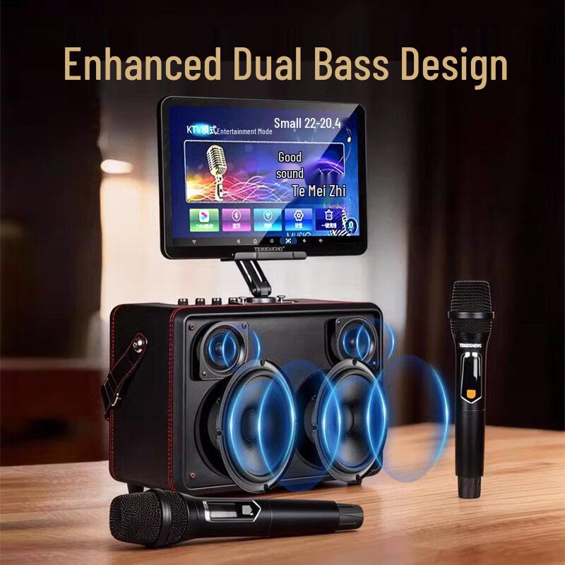 TEMEISHENG Portable Home KTV Karaoke Speaker System (CN version)