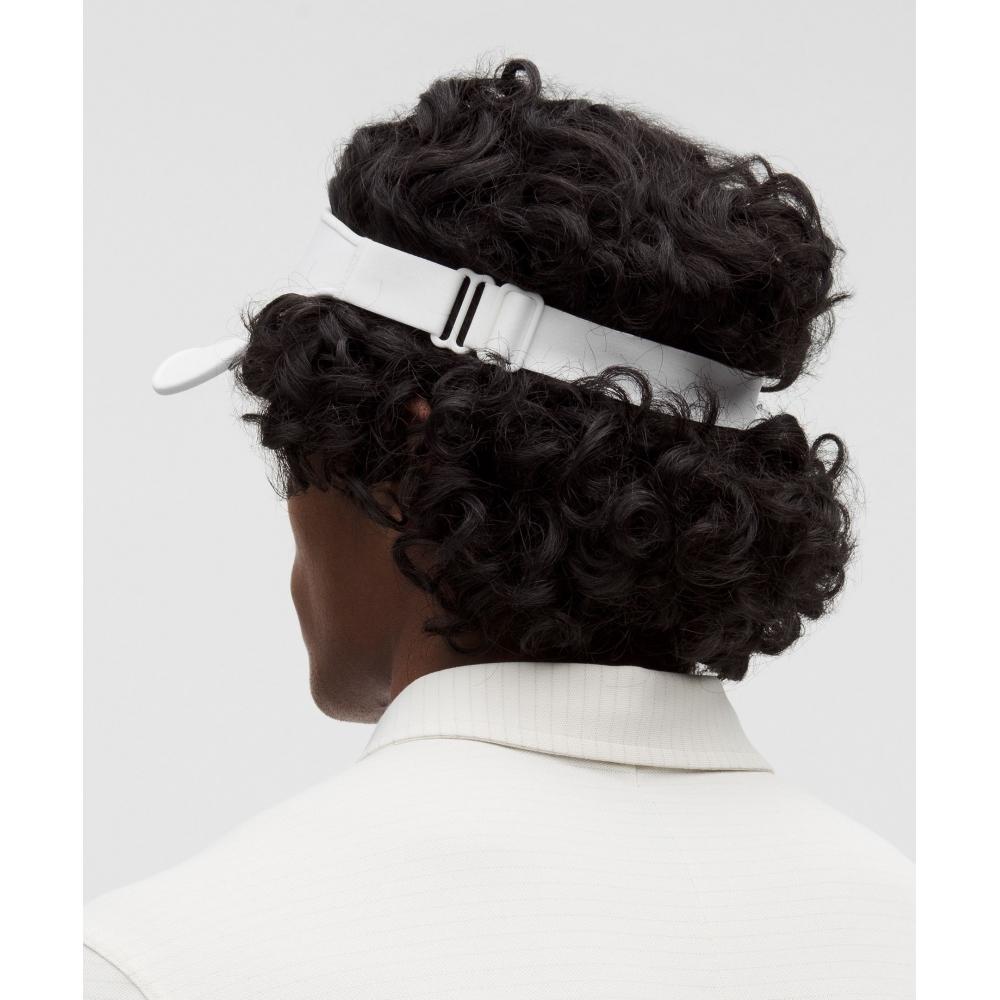 Lululemon Removable Sweatband Formed Visor White