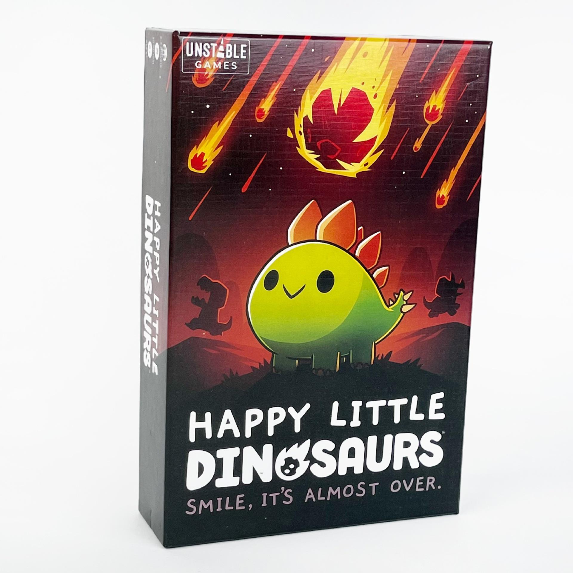 Happy Little Dinosaurs: 2-4 Player Strategy Survival Card Game