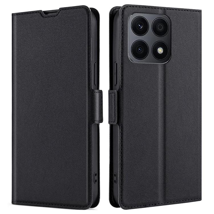 

Для Honor X8a 4G ультратонкий чехол для телефона из искусственной кожи с подставкой и слотом для карт защитная крышка