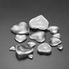 10-50pcs 6-30 mm Heart Shape Flat Back Glass Cabochon Transparent Clear Crystal Cabochon Cameo For Diy Jewelry Making Supplies