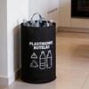 Foldable Collapsible Storage Bin Oxford Cloth Bottle Recycling Container  Kitchen Classification