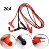 Multimeter Measure Connector Probe Dual Head 20A Alligator Crocodile Clip To 4Mm Banana Plug Test Lead Cable
