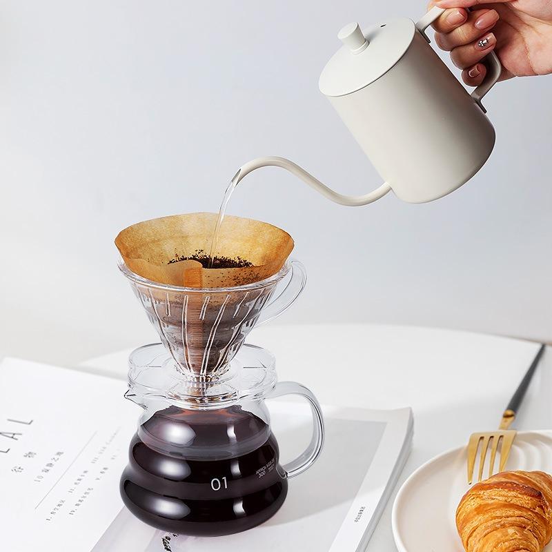 Hand-poured Coffee, Drip Coffee Filter, Coffee Grinding, Hand-poured Coffee Set