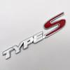 DIOSK1 Car Front Grille Trunk Badge Body Side Sticker for Honda Type-R Type-S Accord FIT Odyssey Jazz Jade Pilot City Decor Accessories