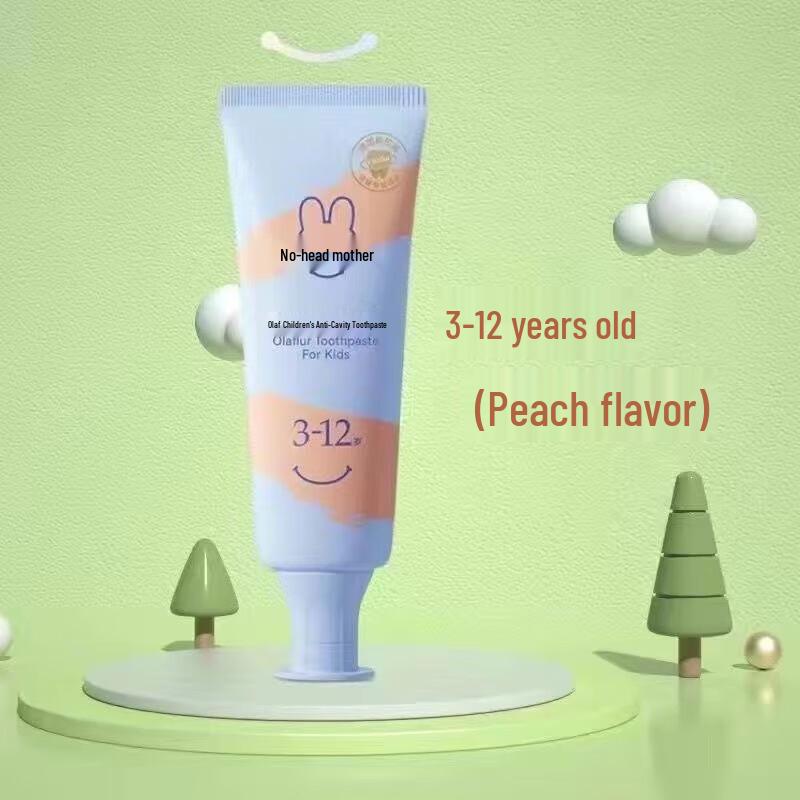 TuTouMaMa Olafluor Kids Fluoride Anti-Cavity Toothpaste (3-12Y)