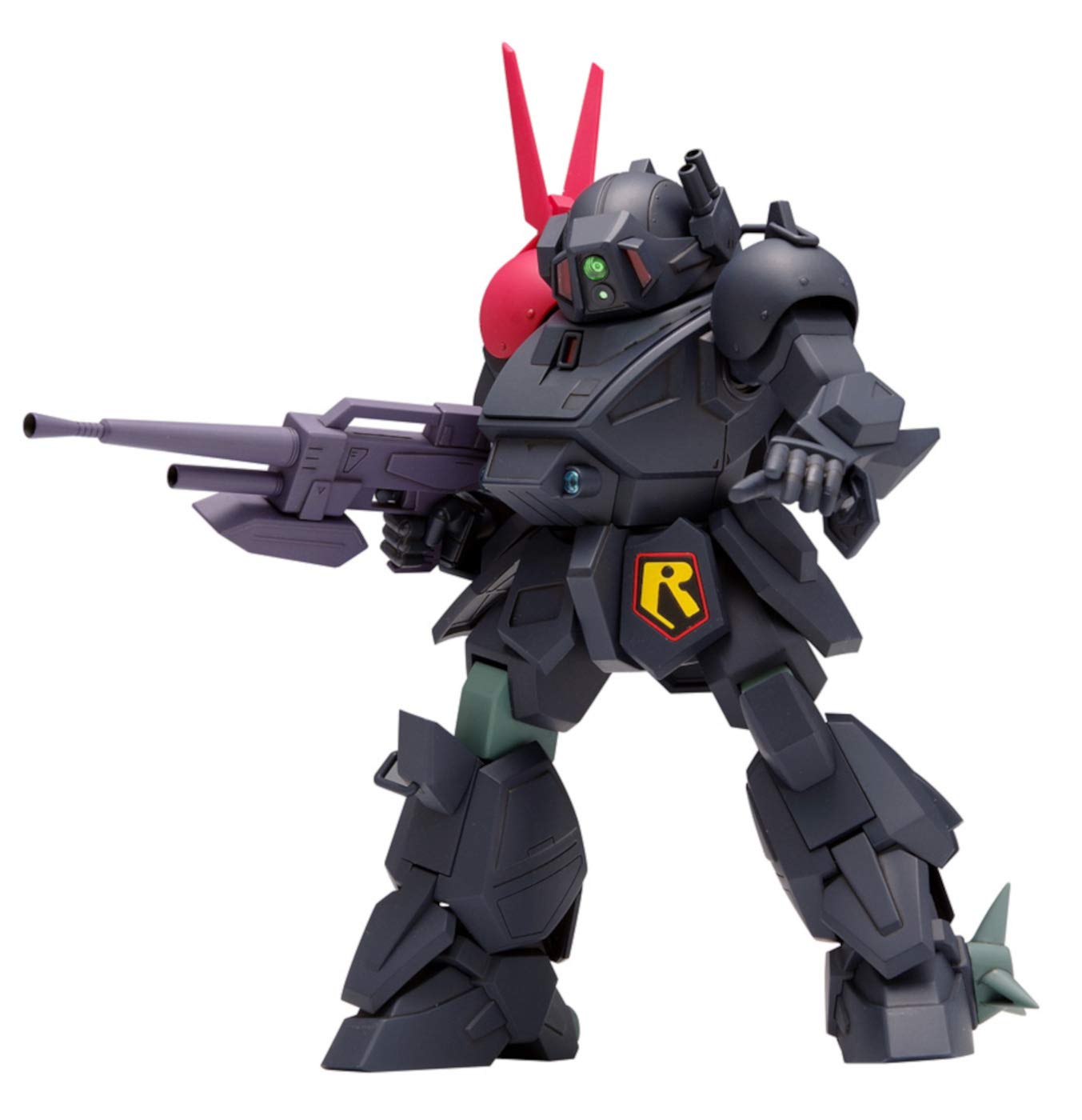 

Wave Armored Trooper Votoms Bloodsucker PS Version Scale Plastic Model Approximately 13cm 1/35 Pre-Colored Kit, Tall, BK-206 чёрный