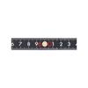 Sankyo Corporation DBLTACT Fiber Folding Ruler, Black, DT-FOJ-BK