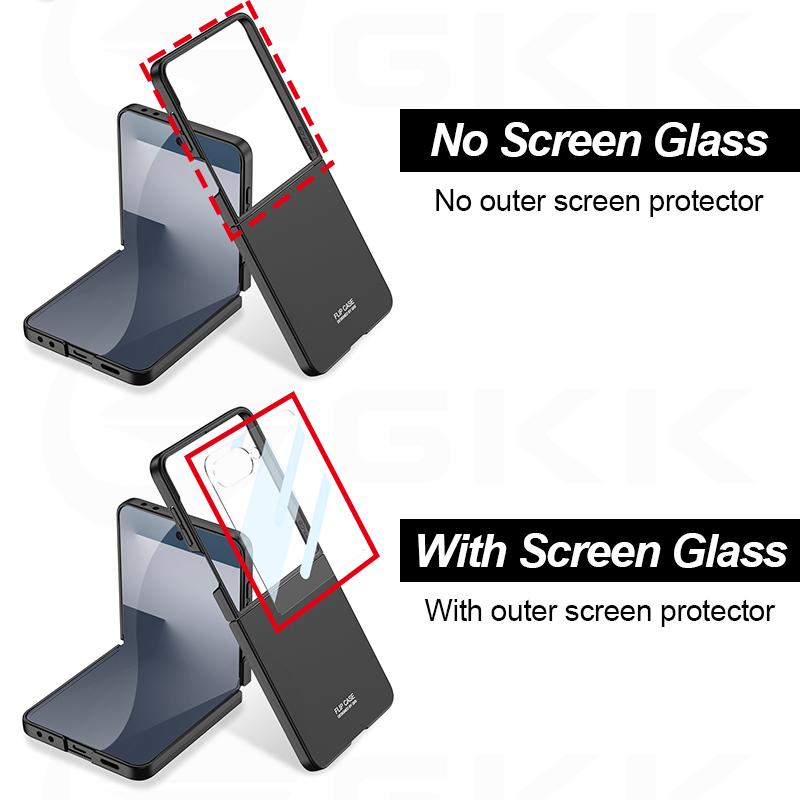 Ultra-thin Plastic Hard Case for Samsung Galaxy Z Flip 7 Shockproof Protective Matte Slim Phone Cover for Galaxy Z Flip7 Case