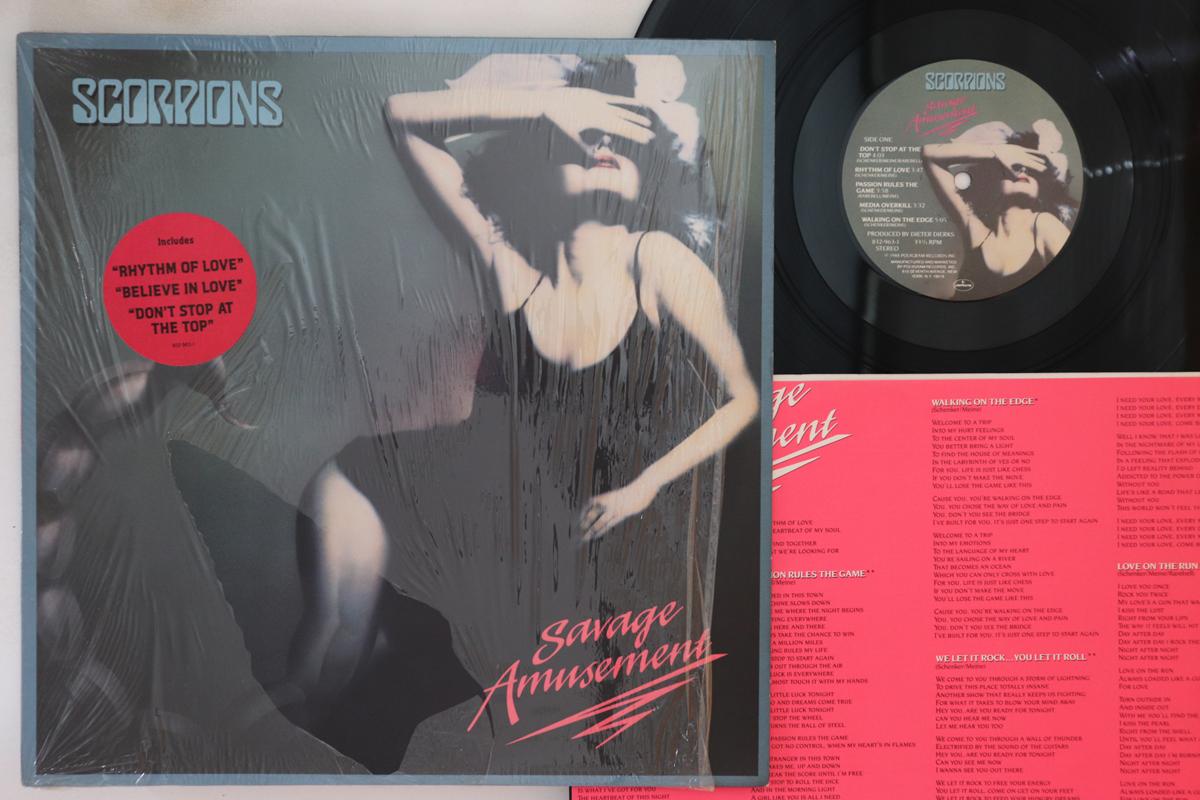 

Виниловая пластинка SCORPIONS - Savage Amusement 8329631 MERCURY 1988 США Рок Б/У