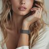 Pasek Tytanowy Na Applewatch 38/40/41/42/44/45/46/49 Mm - Srebrny
