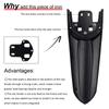 Second-Generation Longer Rear Fender Fit To Sur Ron Light Bee X and S. Streamlined Dirt Pit Mudguard Tail Guard for