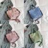 Street Style Nylon Tote Bag With Letter Print For Daily Use