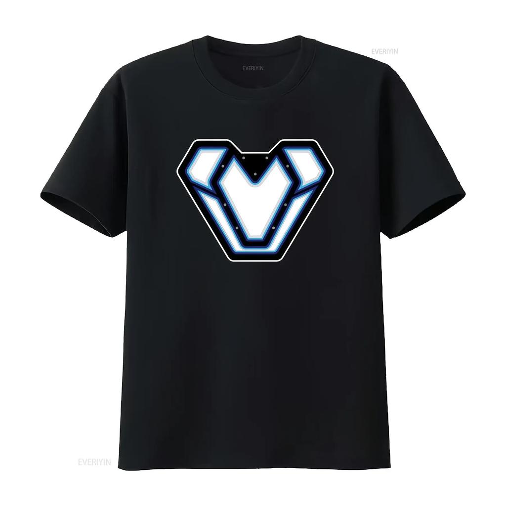 Ironheart Arc Reactor T Shirt Vintage Stretched Soft Designer Clothes Casual Graphic Homme