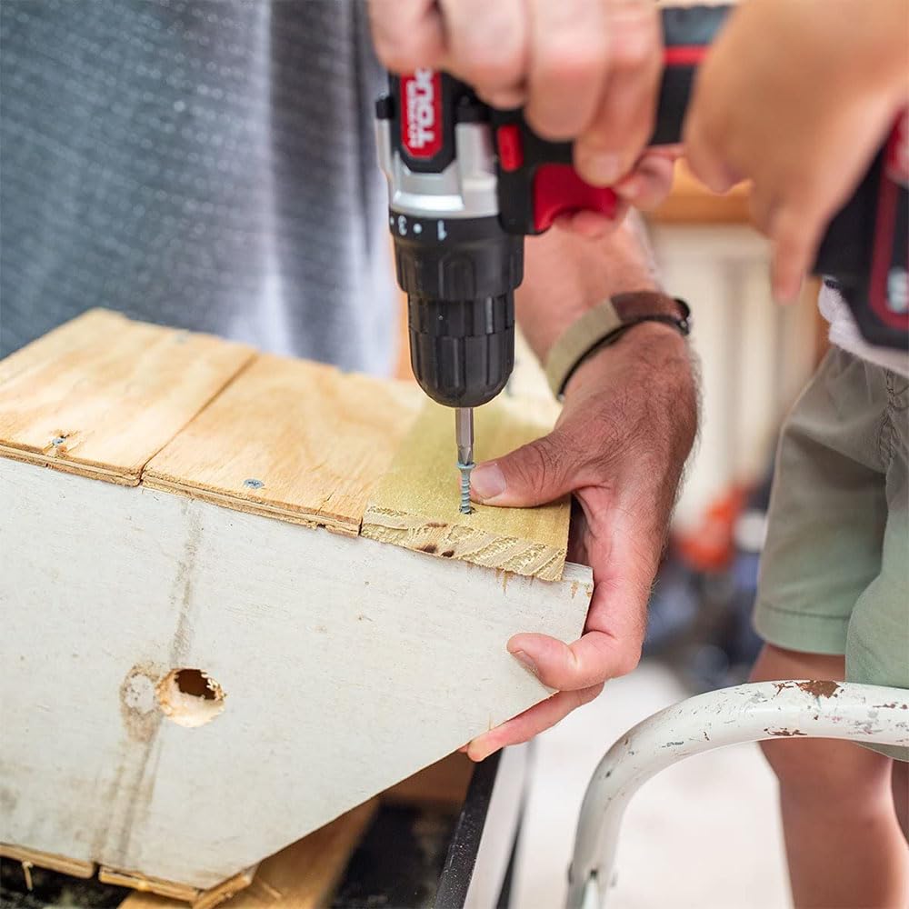 37Pcs Screwdriver Bit Set with Case, Slotted Phillips Star Hex Square Nut Drive  for Wood Metal Cement Drilling Screwdriving