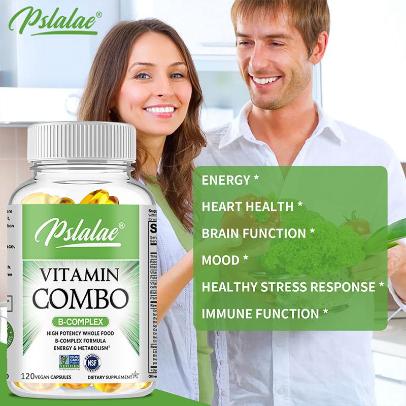 Complex B Vitamin Capsules, Rich In Vitamin B1 and Vitamin B3, Nutritional Supplement, Suitable for Both Men and Women.